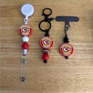 Kansas City Chiefs Badge Reel Set